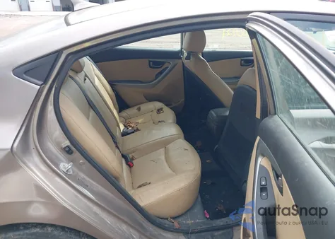 2013 Hyundai Elantra Limited z USA, uszkodzony, nr VIN 5NPDH4AE1DH417972